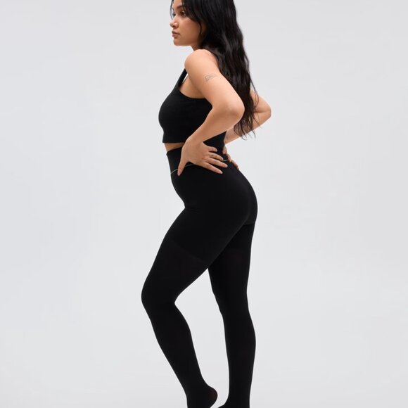 Luxury Shaping Semi-Sheer Rip-Resist Tights - Picture 5 of 8